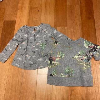 ベビーギャップ(babyGAP)の90サイズ　服　まとめ売り　馬　馬柄　Tシャツ　カットソー(Tシャツ/カットソー)