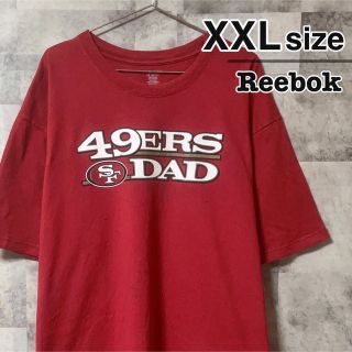 リーボック(Reebok)のReebok リーボック　Tシャツ　San Francisco 49ers　古着(Tシャツ/カットソー(半袖/袖なし))