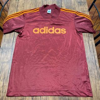 アディダス(adidas)の80s~90s『adidas』アディダス　ゲームシャツ　デサント製　ヴィンテージ(Tシャツ/カットソー(半袖/袖なし))