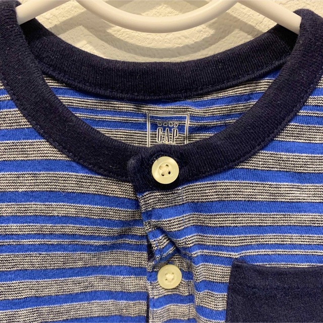 GAP(ギャップ)のGAP 半袖ロンパース 6-12months/男の子 キッズ/ベビー/マタニティのベビー服(~85cm)(ロンパース)の商品写真