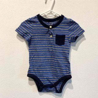 ギャップ(GAP)のGAP 半袖ロンパース 6-12months/男の子(ロンパース)