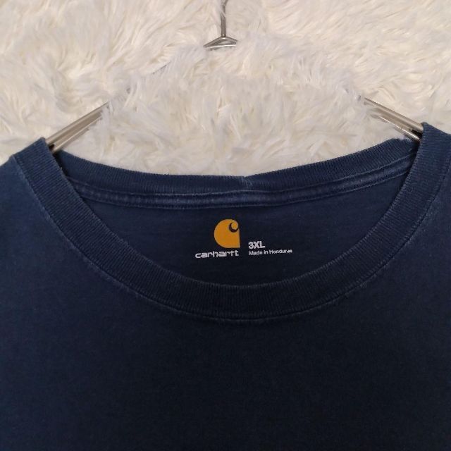 Carhartt BIGサイズ Tシャツ 3XL ネイビー