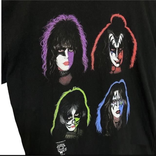 【90's】KISS キッス Tシャツ バンドT 黒T 当時物 ヴィンテージ 2