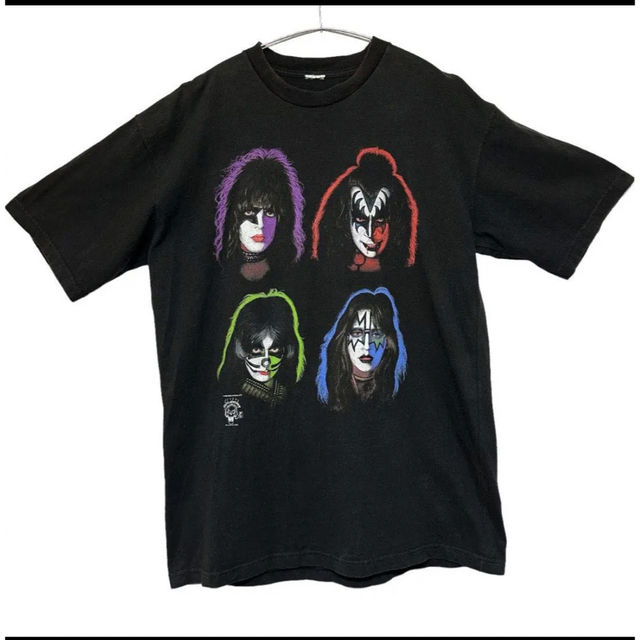 【90's】KISS キッス Tシャツ バンドT 黒T 当時物 ヴィンテージ 1