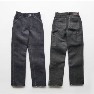 fumika_uchida フミカウチダ Denim Painter Pants-hybridautomotive.com