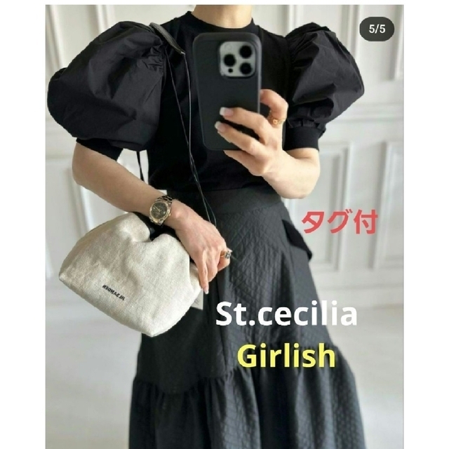 St.cecilia BOMBORI Tシャツ Girlish ボンボリTシャツ