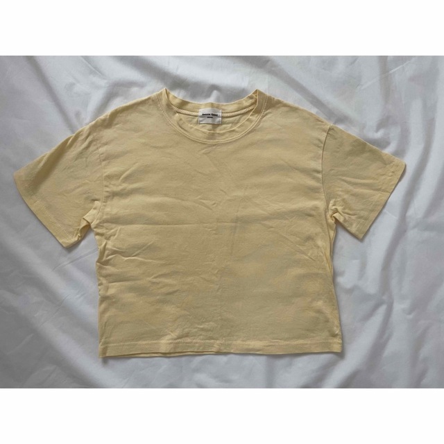 dholic(ディーホリック)のディーホリック 半袖 Tシャツ イエロー レディースのトップス(Tシャツ(半袖/袖なし))の商品写真