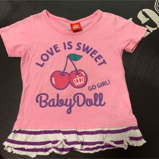 ベビードール(BABYDOLL)のお値下げ、BABY DOOL  半袖Ｔシャツ 100(Tシャツ/カットソー)