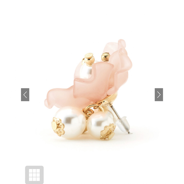 GRL(グレイル)のフラワーピアス レディースのアクセサリー(ピアス)の商品写真