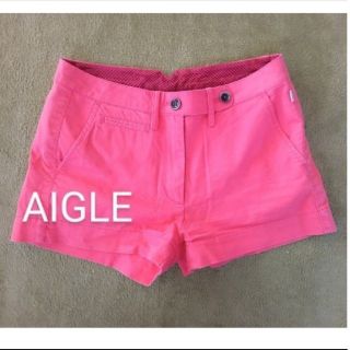 エーグル(AIGLE)のAIGLE　パンツ　ズボン　ショート　S　夏　海　BBQ　キャンプ　登山(ショートパンツ)