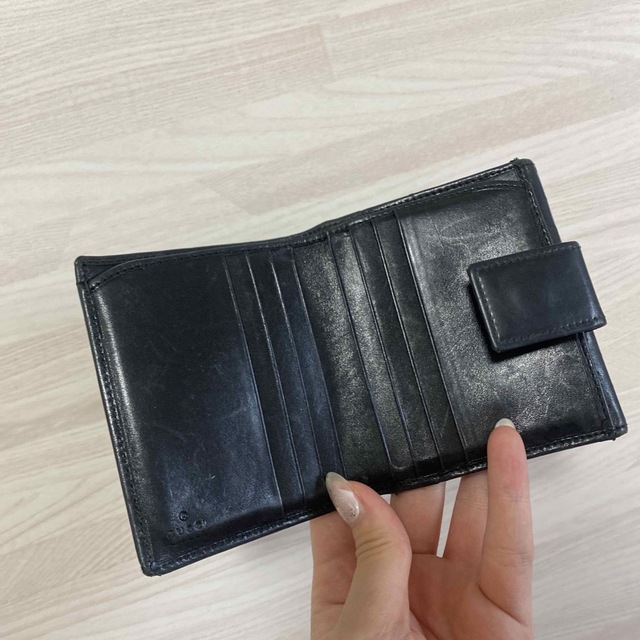 Gucci(グッチ)のGUCCI 二つ折り財布 レディースのファッション小物(財布)の商品写真