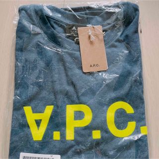 アーペーセー(A.P.C)の【新品未開封】 A.P.C. Tシャツ メンズ ダークネイビー S 半袖(Tシャツ/カットソー(半袖/袖なし))