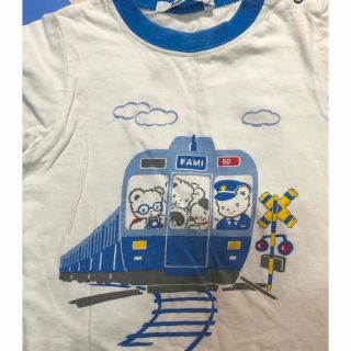 ☆新品・未使用☆ ファミリア パンケーキ柄 Tシャツ 90