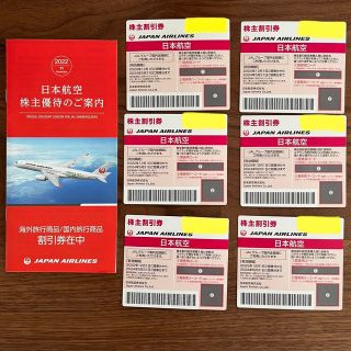 ジャル(ニホンコウクウ)(JAL(日本航空))のJAL 株主優待券　航空券　割引券　2024年5月31日まで有効(その他)