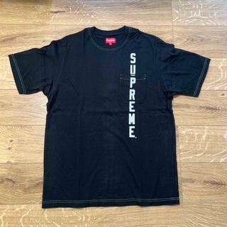 シュプリーム(Supreme)の【SUP】20SS Contrast Stitch Pocket Tee【M】(Tシャツ/カットソー(半袖/袖なし))