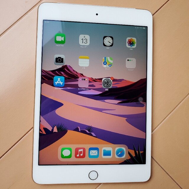ipad mini4 ゴールド 128gb sim free 完動品 12484.45円 最終価格 PC