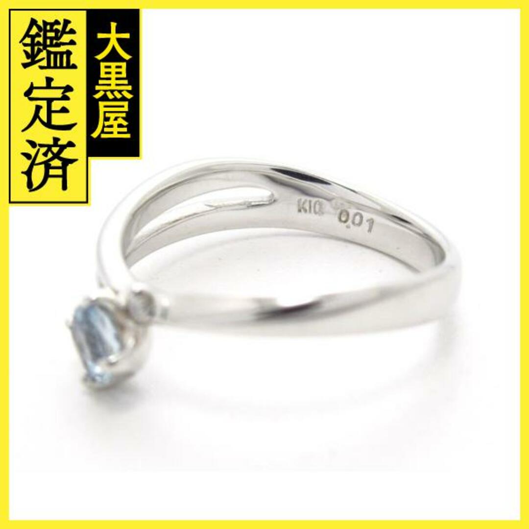 JEWELRY　組曲　K10ホワイトゴールド　ダイヤ0.01ct　5号【432】