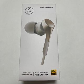 audio-technica - audio-technica インナーイヤーヘッドホン ATH ... audio technica ( オーディオテクニカ ) ATH-CKS550X