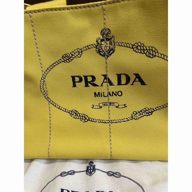 PRADA - 極美品☆プラダカナパ☆イエローMサイズの通販 by A-style's ...