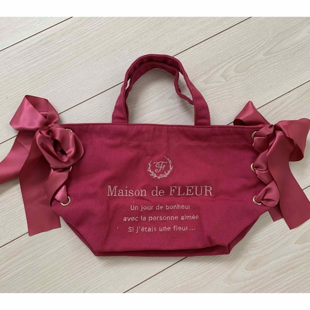 Maison de FLEUR(メゾンドフルール)のメゾンドフルール　ピンクマニア レディースのバッグ(トートバッグ)の商品写真