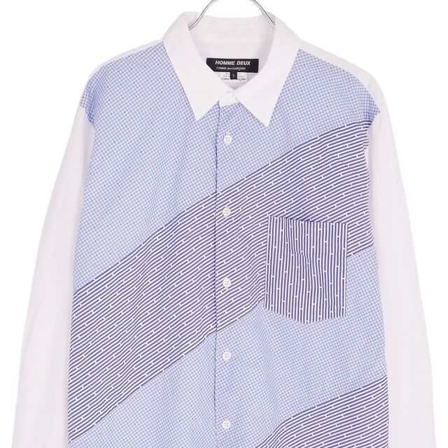 美品 コムデギャルソンオムドゥ COMME des GARCONS HOMME DEUX シャツ