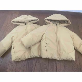 ザラキッズ(ZARA KIDS)の【未使用品2着セット】ZARA KIDS 中綿ジャケット　3〜4歳　104(ジャケット/上着)