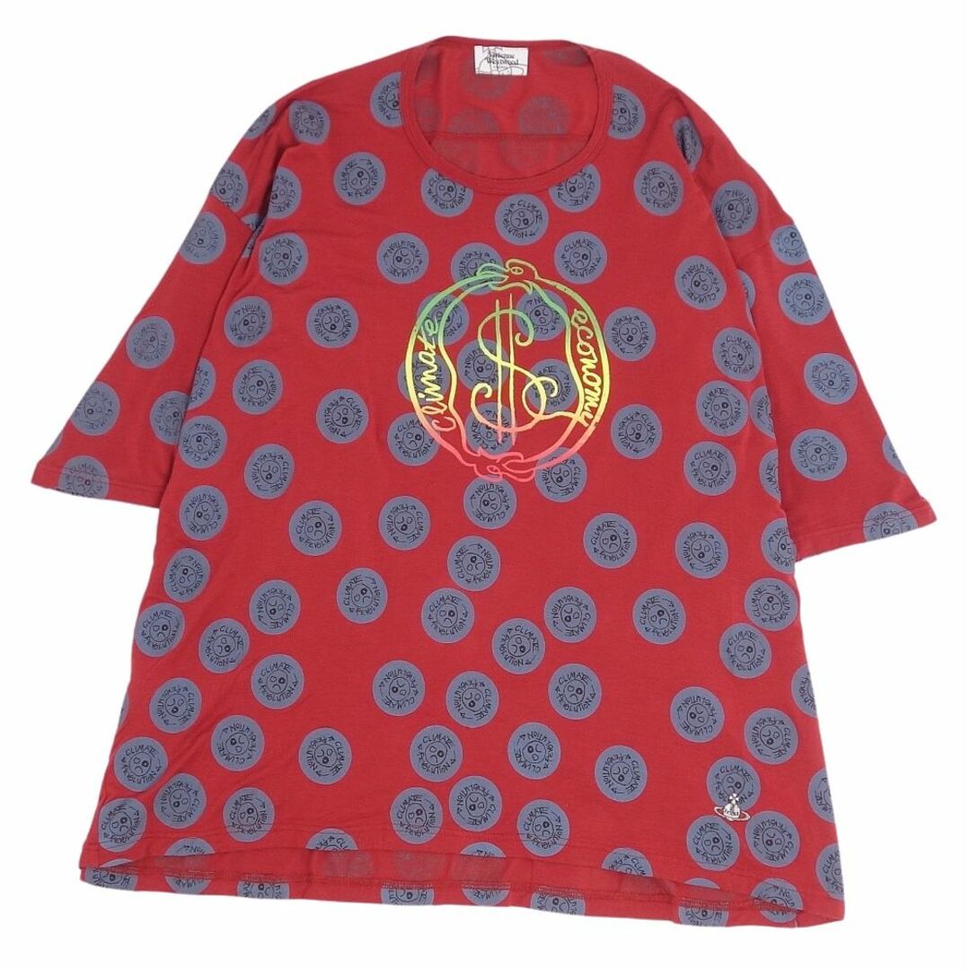 送料無料】Vivienne Westwood Tシャツ◎カットソー 総柄 - Tシャツ