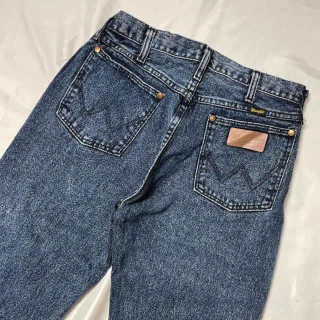 Wrangler(ラングラー)の希少 90s ラングラー 13MWZNF USA製 W31L34 後染め メンズのパンツ(デニム/ジーンズ)の商品写真