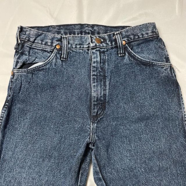 Wrangler(ラングラー)の希少 90s ラングラー 13MWZNF USA製 W31L34 後染め メンズのパンツ(デニム/ジーンズ)の商品写真