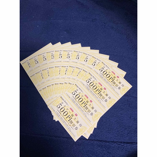 テイツー株主優待¥500×4シート×10枚-eastgate.mk