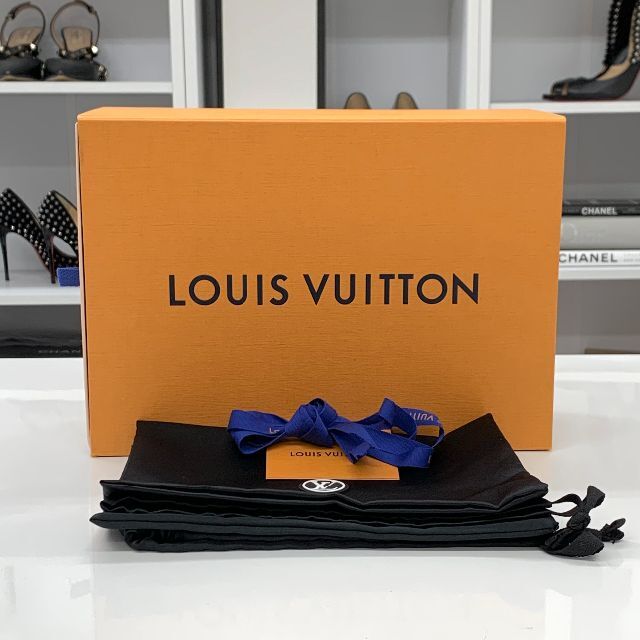 LOUIS VUITTON(ルイヴィトン)の6445 ヴィトン アークライトライン レザー ロゴ パンプス ホワイト レディースの靴/シューズ(ハイヒール/パンプス)の商品写真