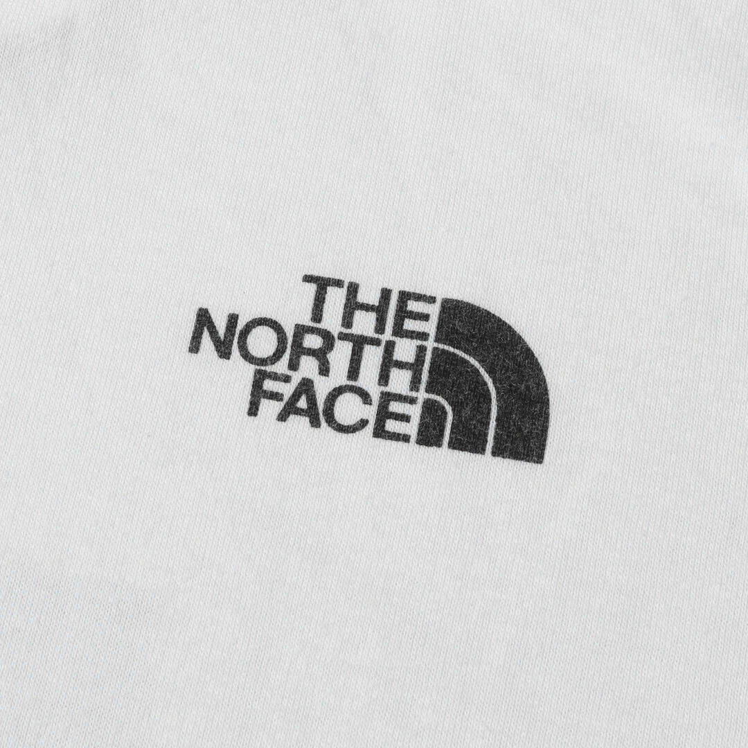 THE NORTH FACE ノースフェイス Tシャツ グラフィック プリント ポリ コットン クルーネックTシャツ NT31330 ホワイト 白 L トップス カットソー 半袖 【メンズ】