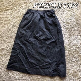 ペンドルトン(PENDLETON)のPENDLETON ペンドルトン 80年代 80s ウール スカート USA製(ひざ丈スカート)