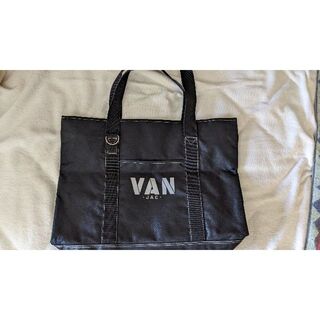 ヴァンヂャケット(VAN Jacket)のレア品 VAN JAC バン 大型 トート バッグ ブラック(トートバッグ)