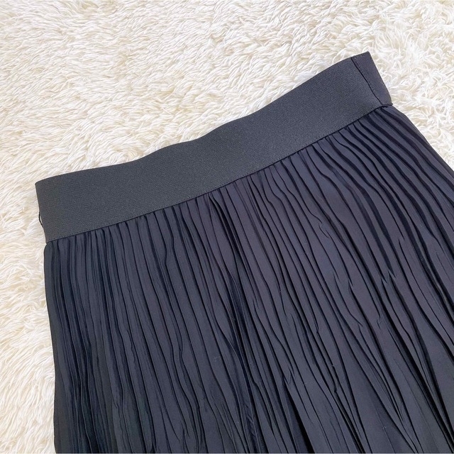 EPOCA(エポカ)の美品  EPOCA  エポカ プリーツスカート  ティアード  ブラック 38 レディースのスカート(ひざ丈スカート)の商品写真