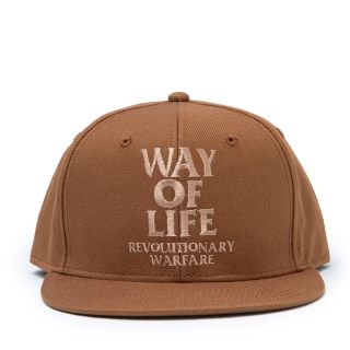 ラッツ(RATS)のRATS WAY OF LIFE CAP キャップ キムタク ブラウン(キャップ)