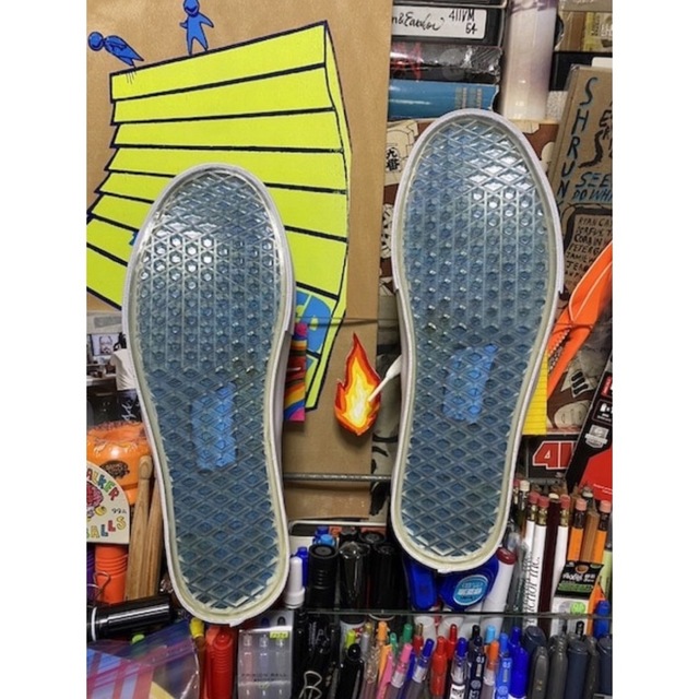 VANS(ヴァンズ)のSSZ BEAMS PLUS x VANS SLIP ON BLUE 29cm メンズの靴/シューズ(スニーカー)の商品写真