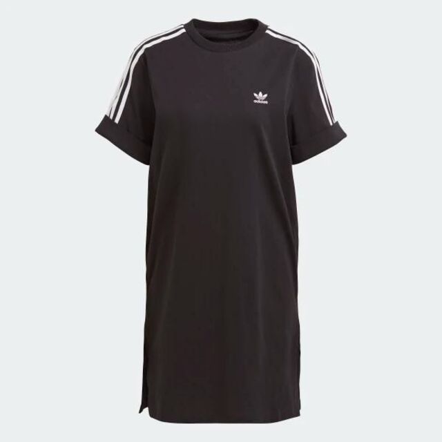 adidas(アディダス)の【新品未使用】アディカラー クラシックス ロールアップスリーブ ワンピース　M レディースのワンピース(ひざ丈ワンピース)の商品写真