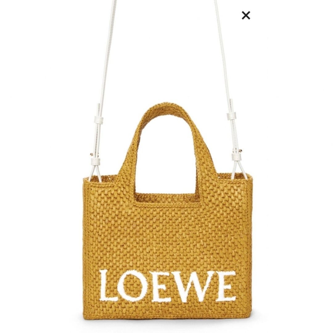 ☆新品未使用☆正規品☆ロエベ☆LOEWE☆フォントトート☆ラフィア☆がごバッグ