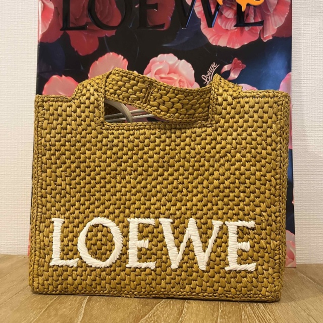 LOEWE - 【新品・正規品】ロエベ フォントトート スモール ラフィア