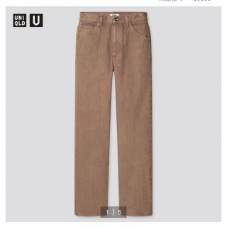 ユニクロ(UNIQLO)の◎美品◎UNIQLOU ユニクロユー レギュラーフィットストレートジーンズ(デニム/ジーンズ)