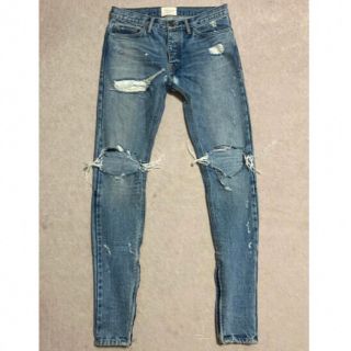 フィアオブゴッド(FEAR OF GOD)の納品書付き FEAR OF GOD SELVEDGE DENIM 4th デニム(デニム/ジーンズ)