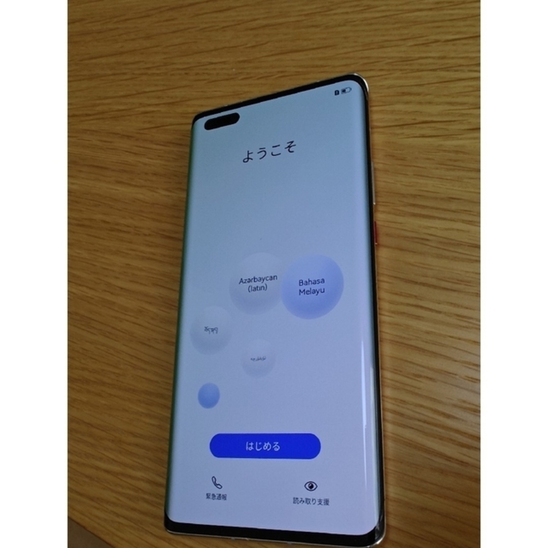 HUAWEI(ファーウェイ)のデュアルSIMフリーHUAWEI mate 40 pro 5G 8+128 スマホ/家電/カメラのスマートフォン/携帯電話(スマートフォン本体)の商品写真