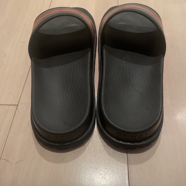 Gucci - GUCCI ラバーメンズ スライドサンダルの通販 by Taka's shop
