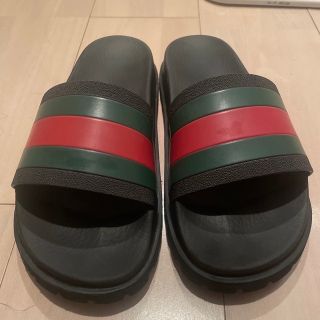 グッチ(Gucci)のGUCCI   ラバーメンズ スライドサンダル(サンダル)