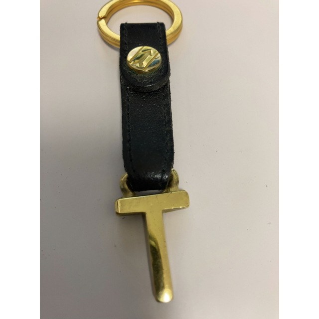 GOLD PFEIL(ゴールドファイル)のゴールドファイル　キーホルダー　ブラック　中古　未使用 メンズのファッション小物(キーホルダー)の商品写真