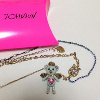 ベッツィジョンソン(BETSEY JOHNSON)の『ベッツィジョンソン』天使クマねっくれす(ネックレス)