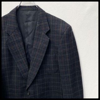 バーバリー(BURBERRY)の【溢れる高級】バーバリー　プローサム　シングル　チェック　テーラードジャケット(テーラードジャケット)