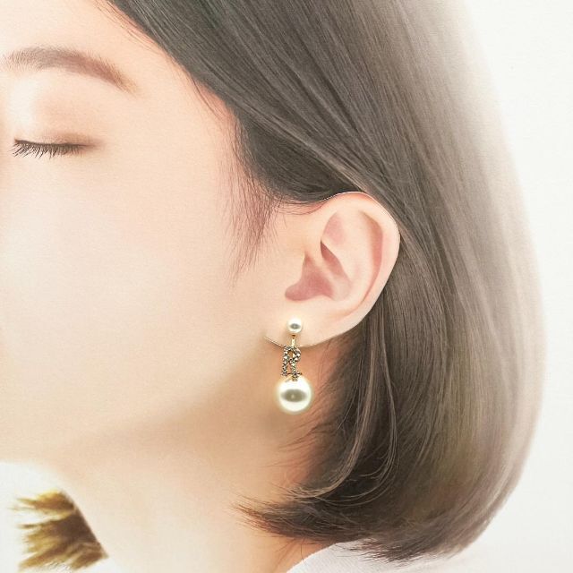 【人気売切れ・イニシャルR】ディオール レディース ピアス イヤリング ABC