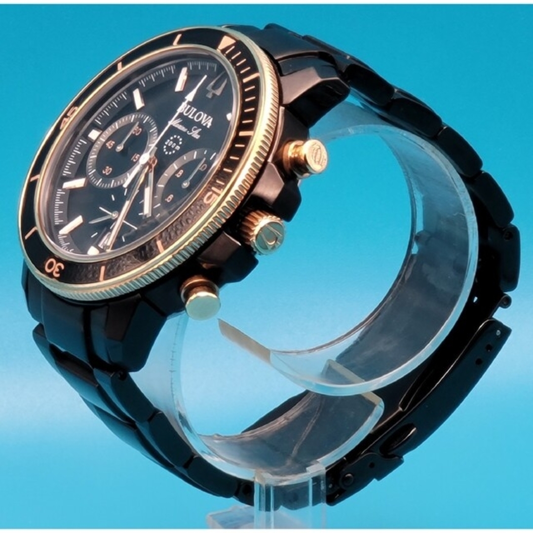 Bulova - 動作品【中古】ブローバ 98B302マリンスター クロノグラフ